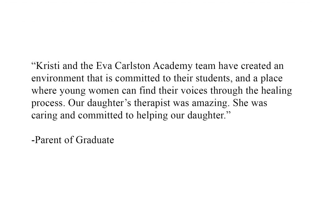 Eva Carlston Academy testimonial